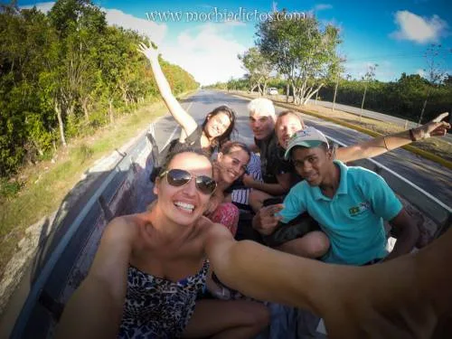Auto stop en Punta Cana