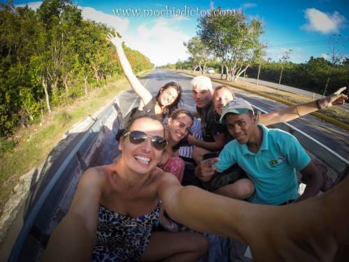 Auto stop en Punta Cana