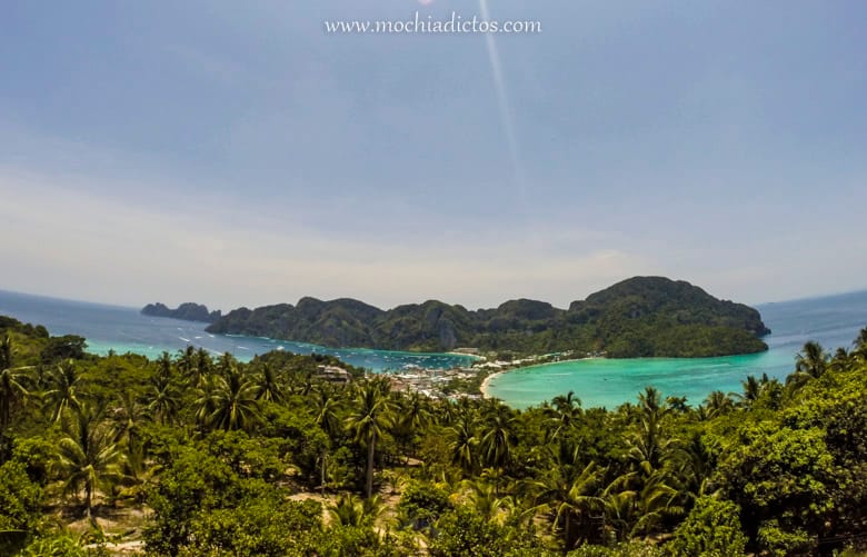 Vistas de la isla