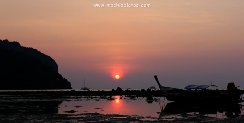 Atardecer en Phi Phi