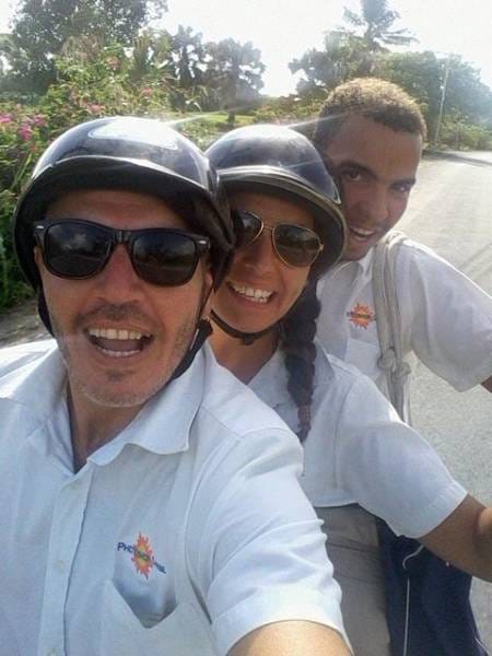 Yendo a trabajar en Punta Cana