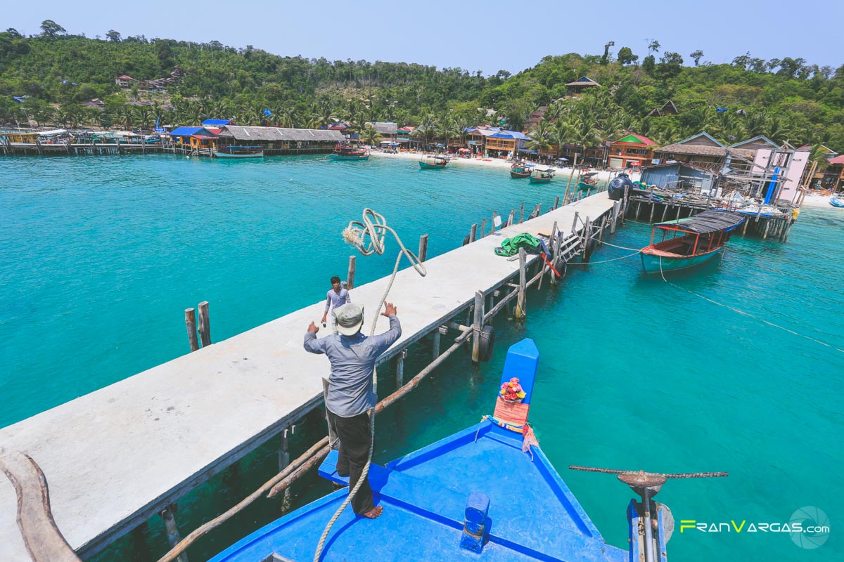 Embarcadero en Koh Rong