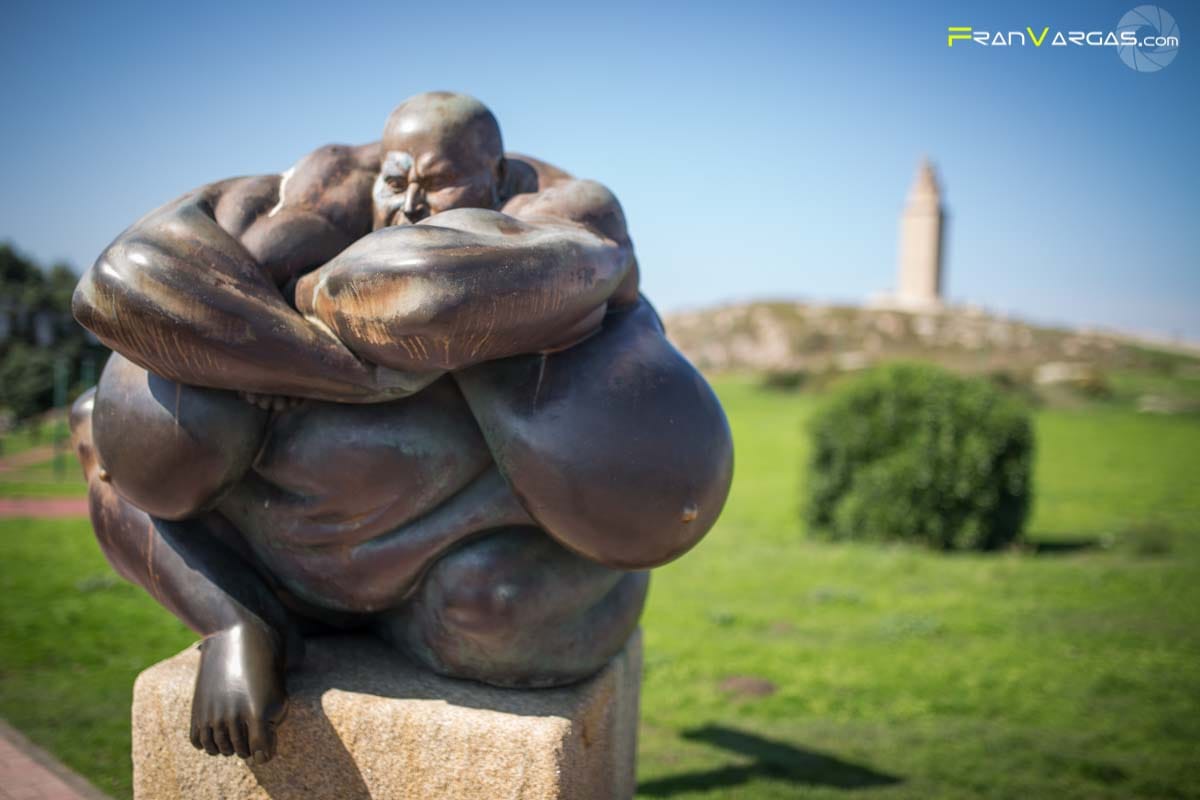 Parque Escultórico A Coruña con niños