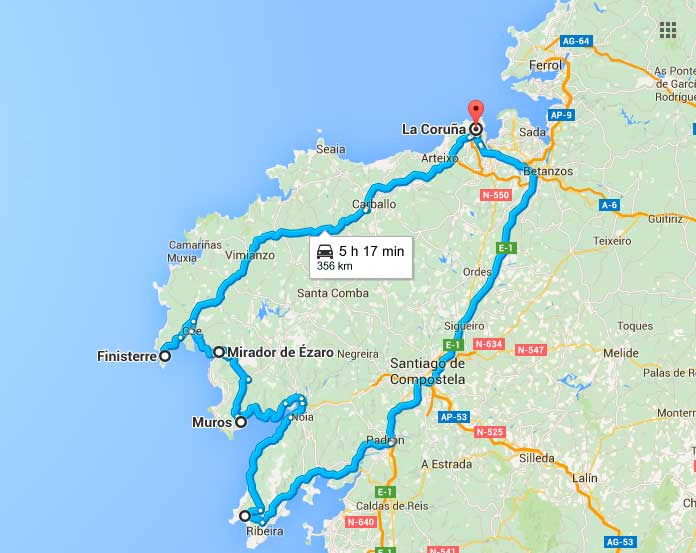 Ruta por La Costa da Morte