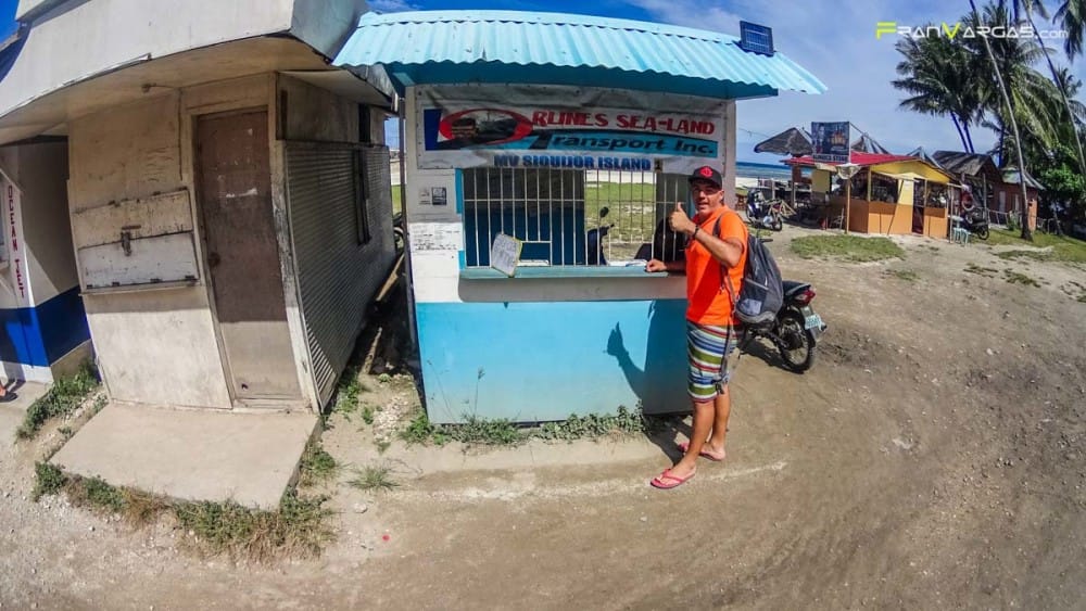 Compañía donde comprar los tickets a 400 pesos, Siquijor