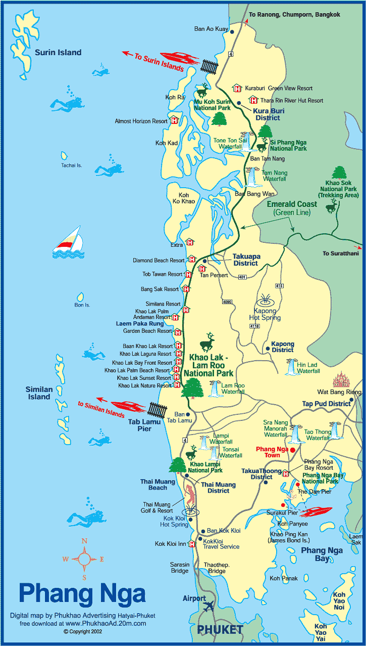 que hacer khao lak