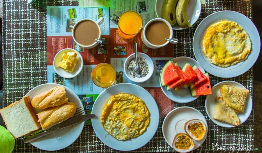 Desayuno en el Tigo Hostel por 2$