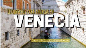 consejos para ahorrar en Venecia