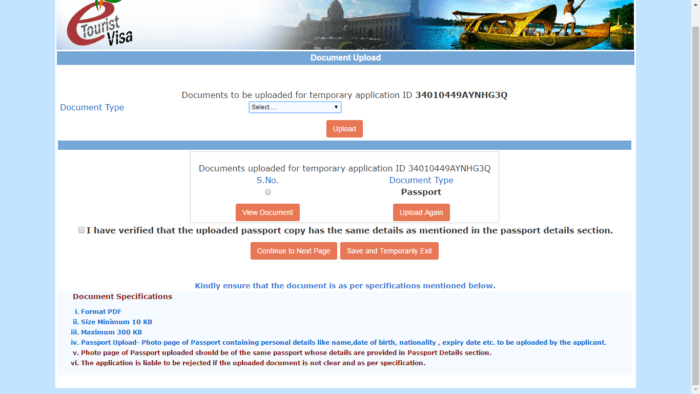 visado-india-online
