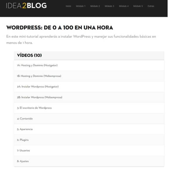 idea2blog opiniones