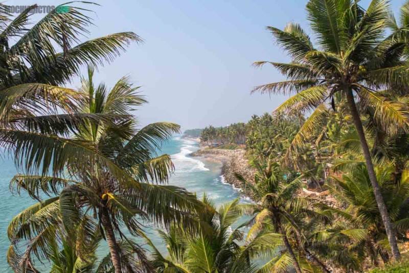 India Sur en 15 días Que ver y hacer en varkala