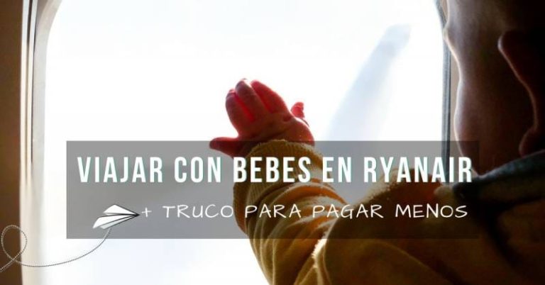 Viajar con bebe en Ryanair