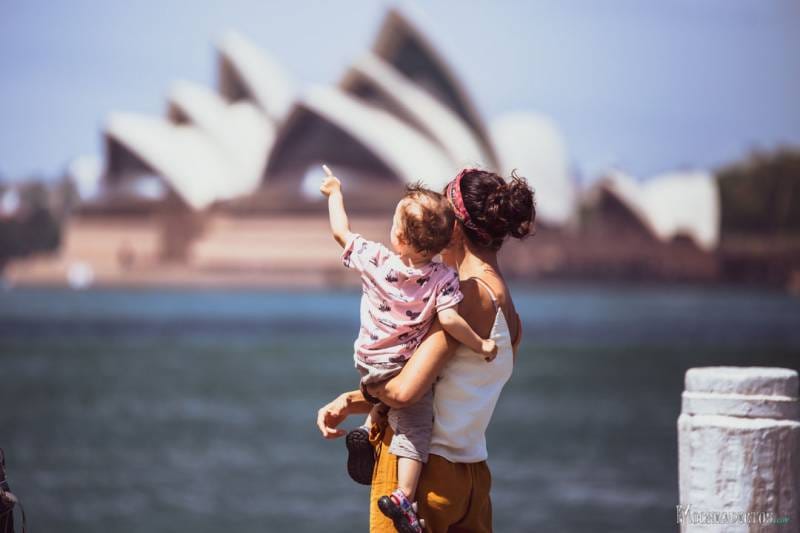 Viajar a Australia en enero con nilños
