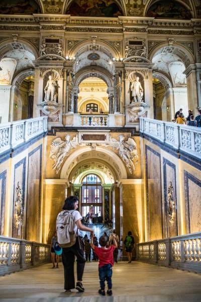 Viena con bebé
