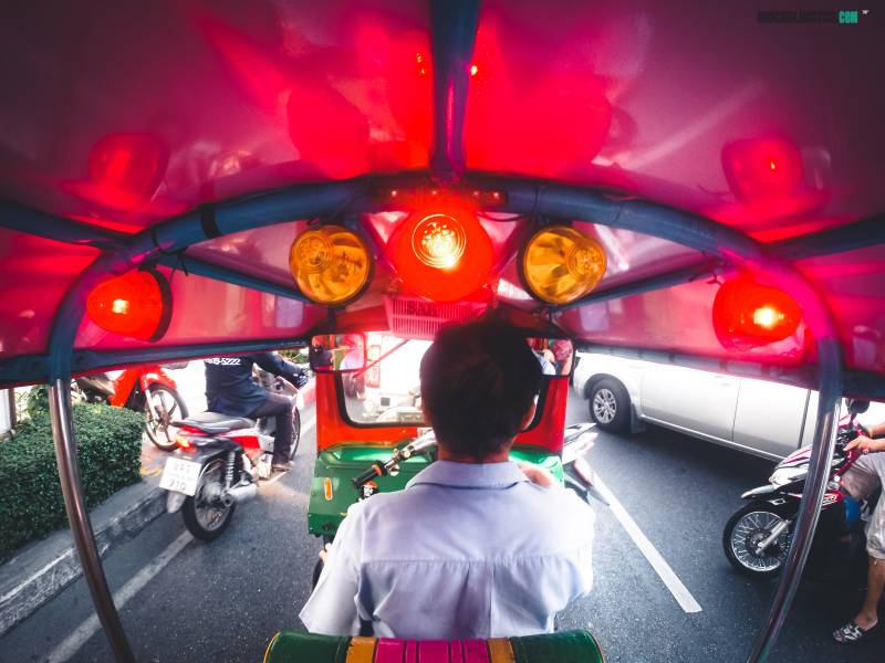 Que hacer en Tailandia, transporte, tuk tuk