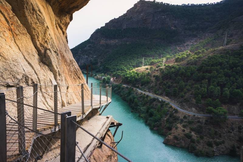 que hacer en Málaga con niños. Caminito del rey