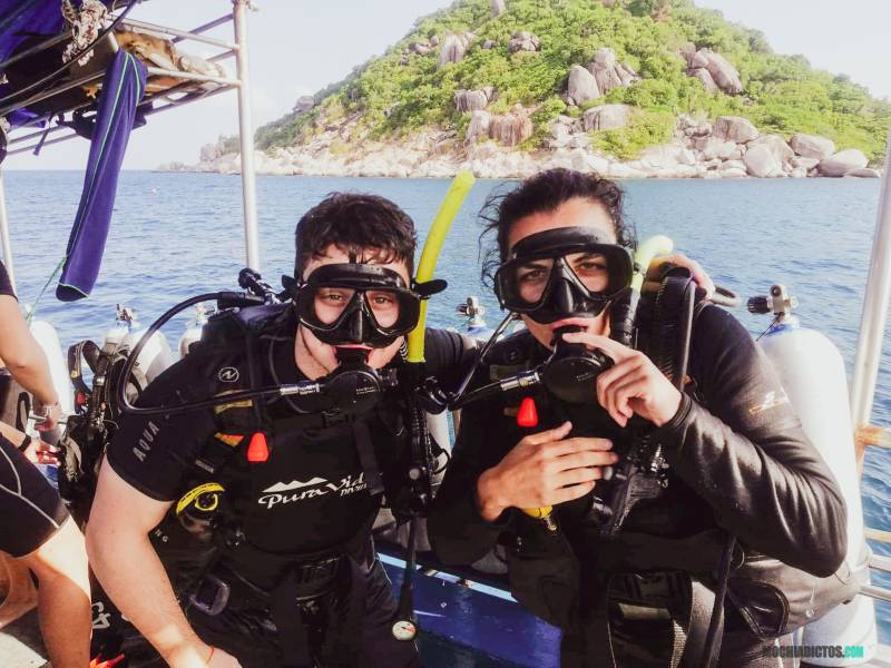 Bucear con pura vida enKoh Tao experiencias