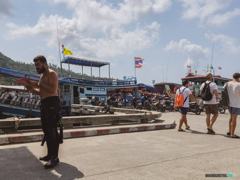 Bucear en Koh Tao con pura Vida