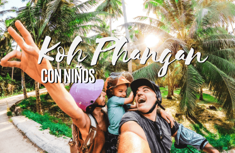 Koh phangan con niños , Tailandia.