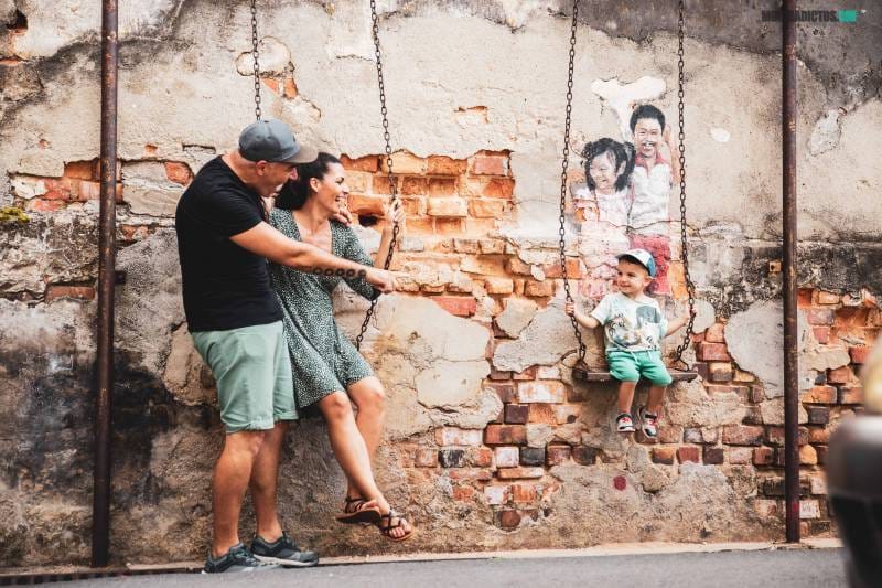 Malasia con niños