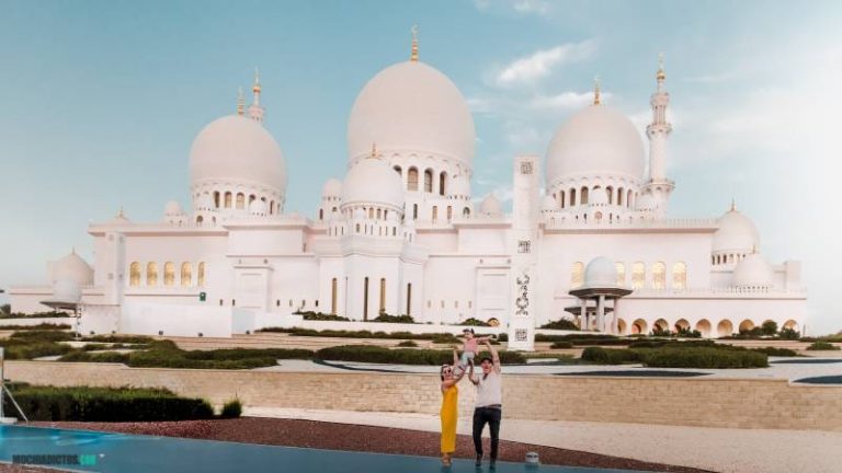 Abu Dhabi con niños
