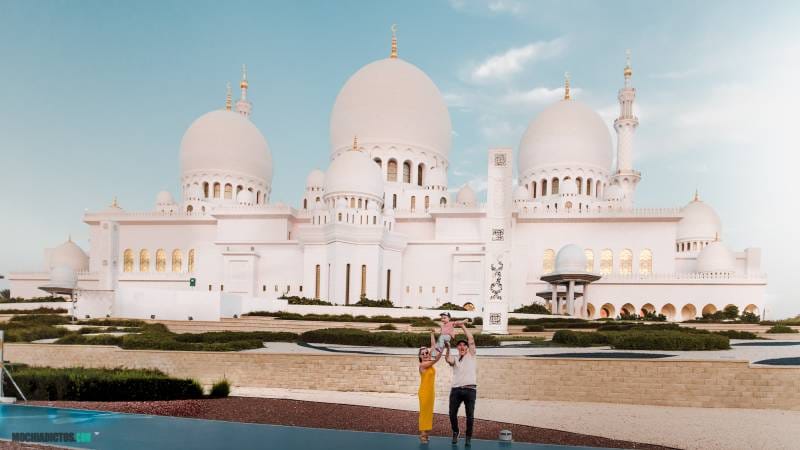 Abu Dhabi con niños