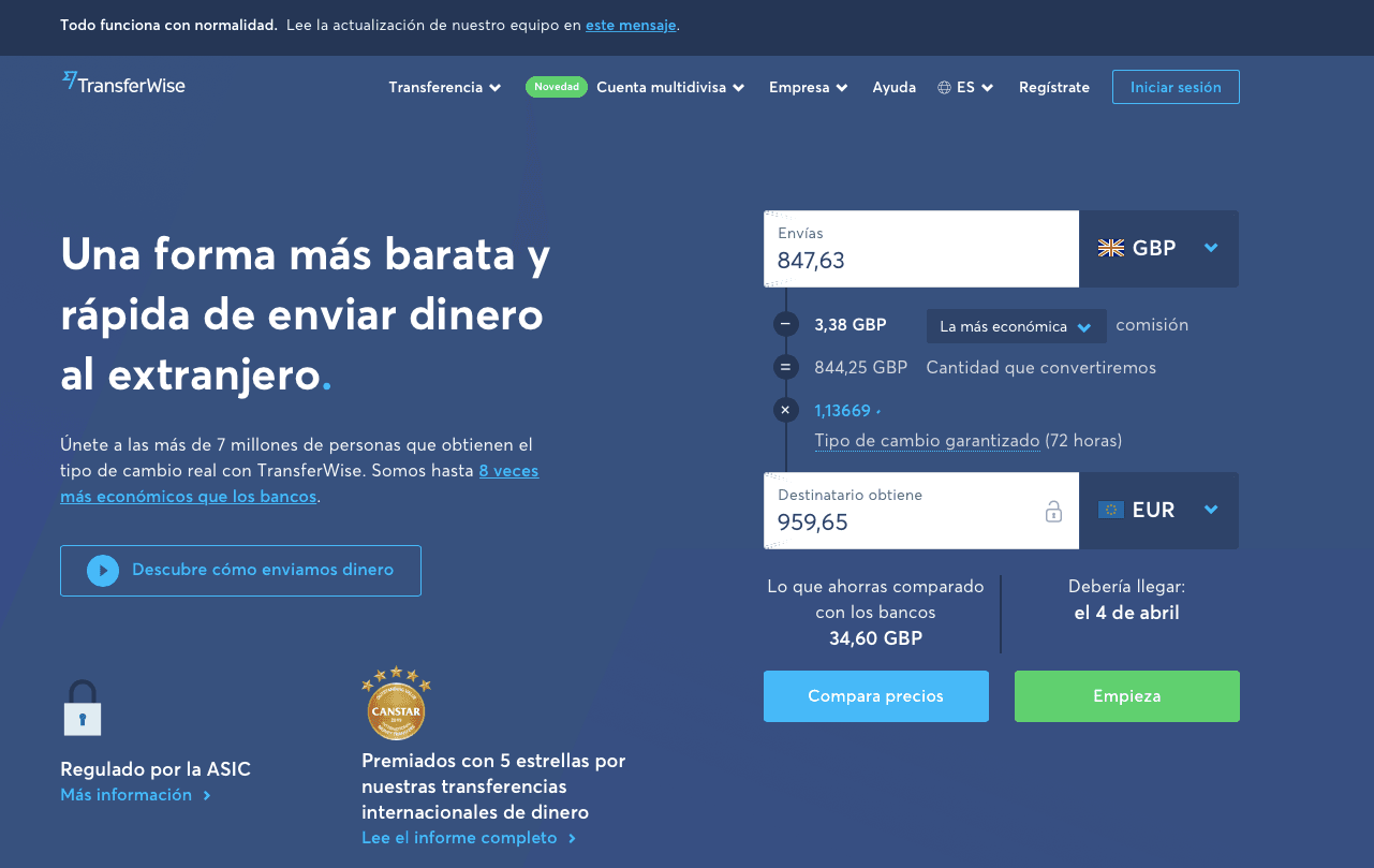 azimo vs transferwise