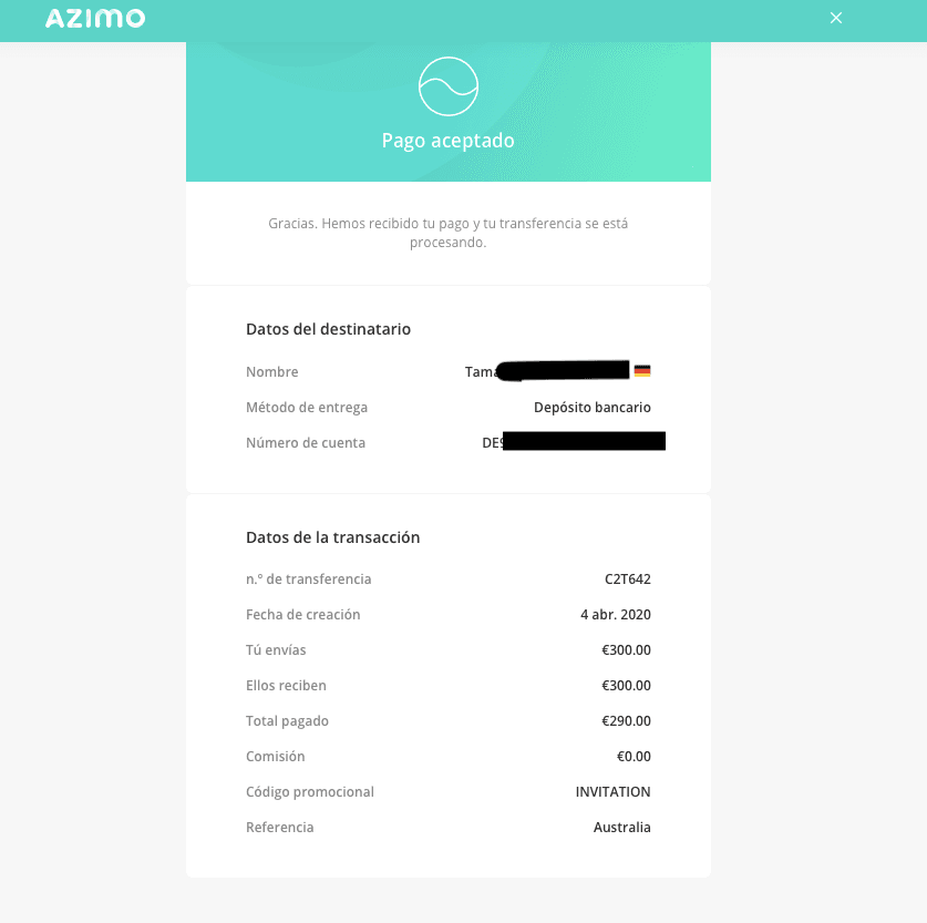 review azimo