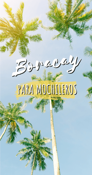Boracay para mochileros