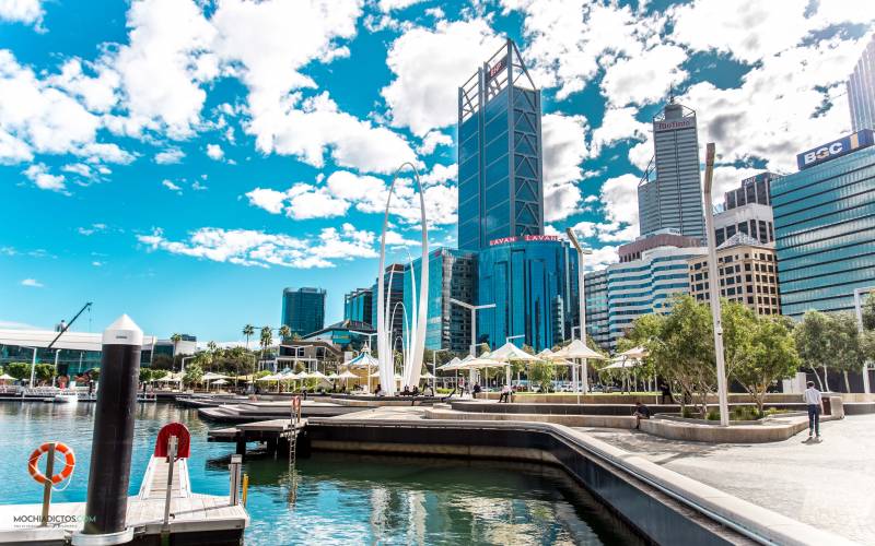 Perth con niños