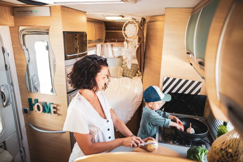 Viajar en Autocaravana con niños