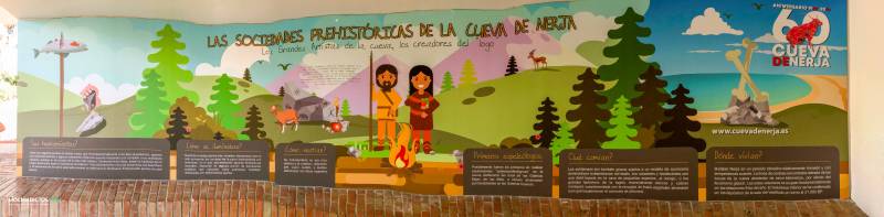 Visitar cuevas de nerja con niños