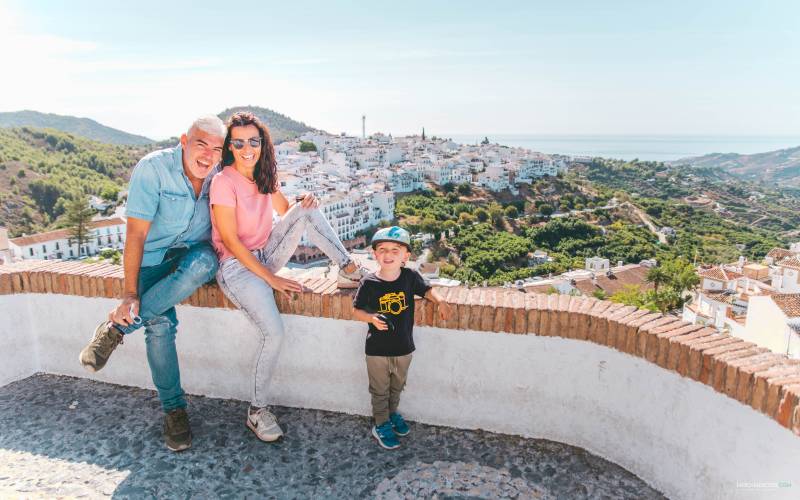 Frigiliana con niños