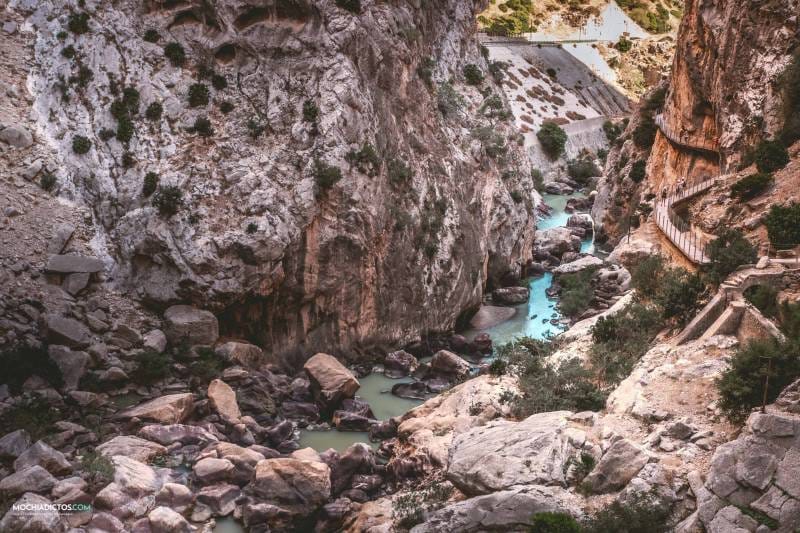 Caminito del rey en Autocaravana