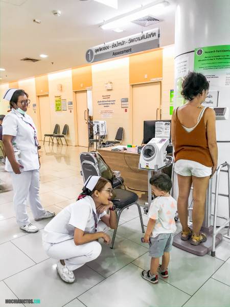 Centro vacunación internacional Bangkok