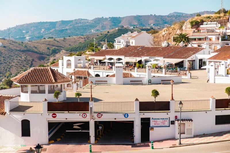 Donde aparcar en Frigiliana consejos
