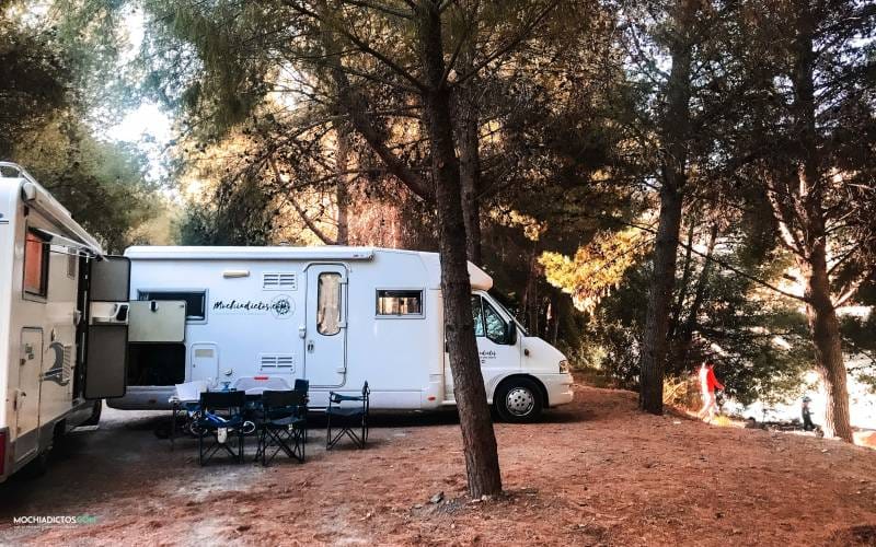 caminito del rey en autocaravana