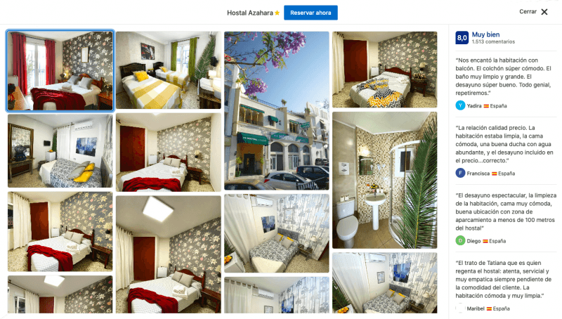 mejor Hostal económinco donde dormir en nerja