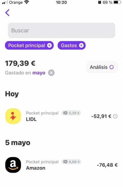 cashback vivid money opiniones