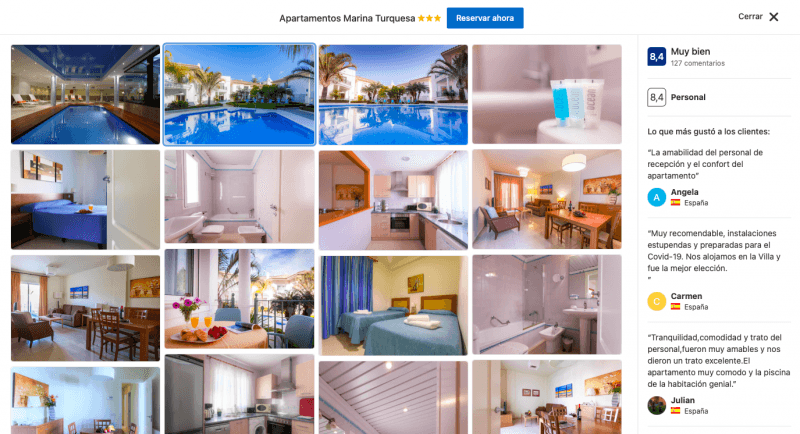 mejores apartamentos en Nerja
