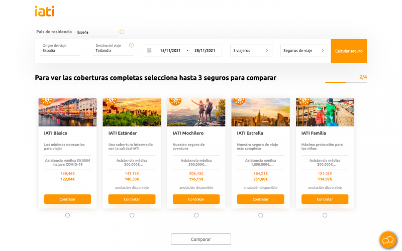 viajar a Tailandia con niños seguro de viaje