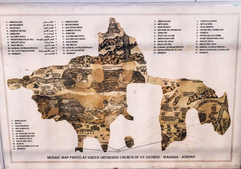 Mosaico Madaba