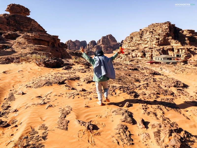 Donde dormir en Wadi Rum con niños