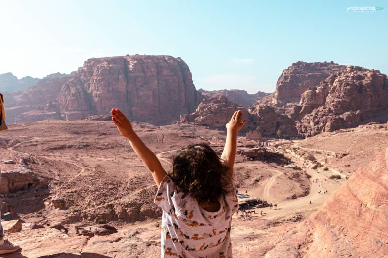 Espectacular WadiMusa con niños