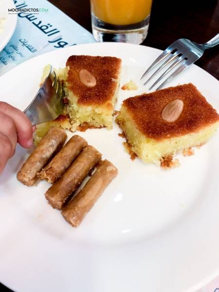 Postres en Amman