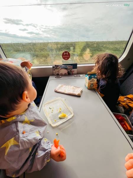 Ruta Dinamarca con niños en tren