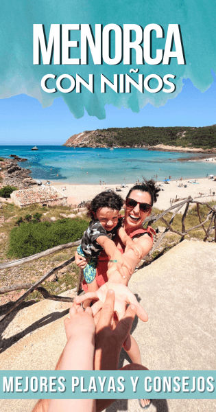 Menorca con niños y bebé