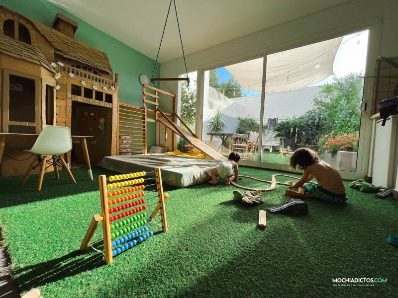 Nuestra casa de Homeexhange en Menorca con niños