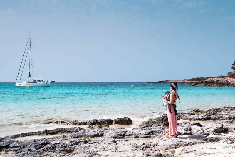 son saura mejores playas para niños menorca