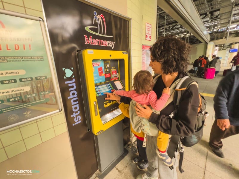 Comprando la Istambul Card